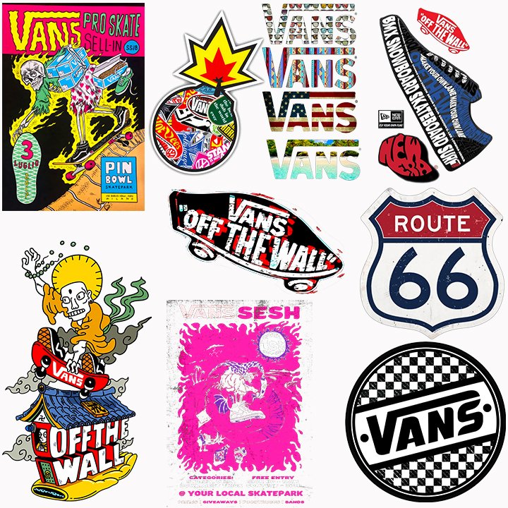 VANS Brand Designs vol.2 A4 Sheet