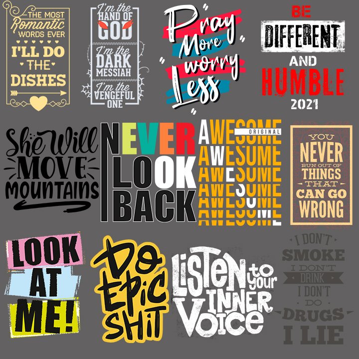 WORDS Designs vol.4 A4 size