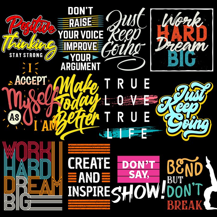 WORDS Designs vol.5 A4 size