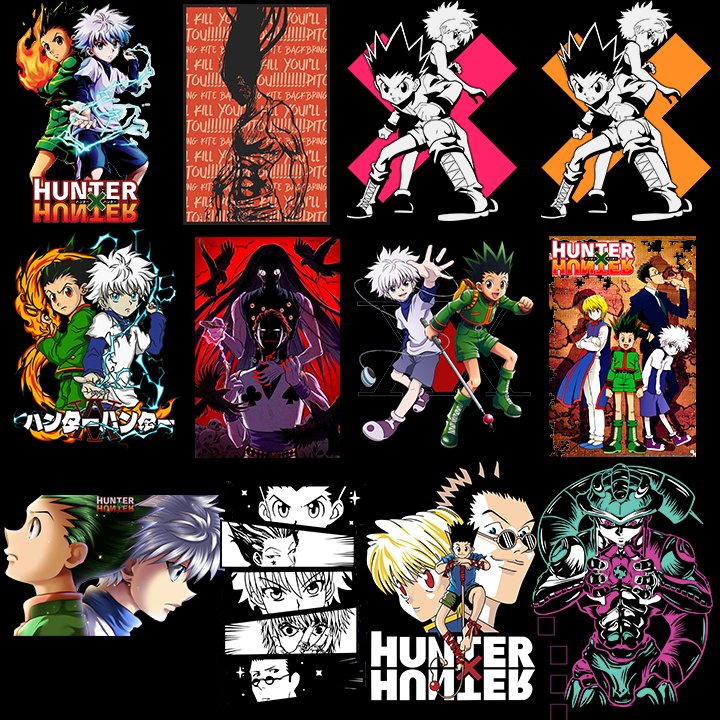 Hunter X Hunter Designs vol.1 A4 Size