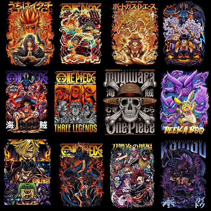 ANIMANIA Designs vol.1 A4 size