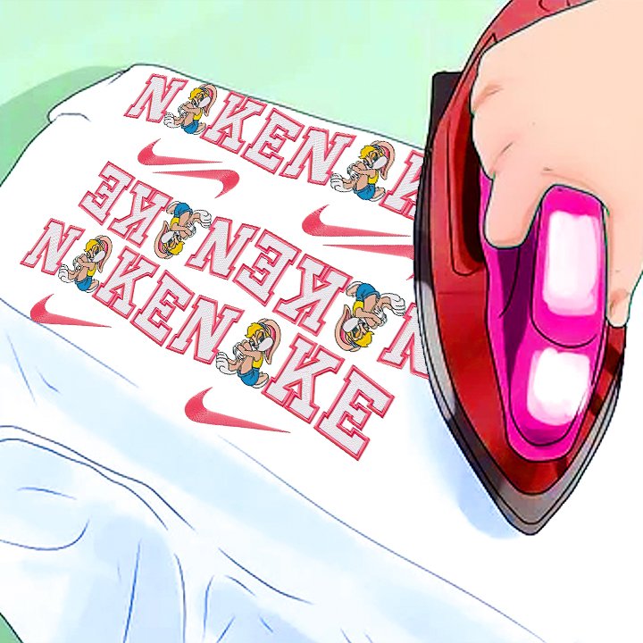 IRON ON Minimalist Designs vol.10 A4 sheet