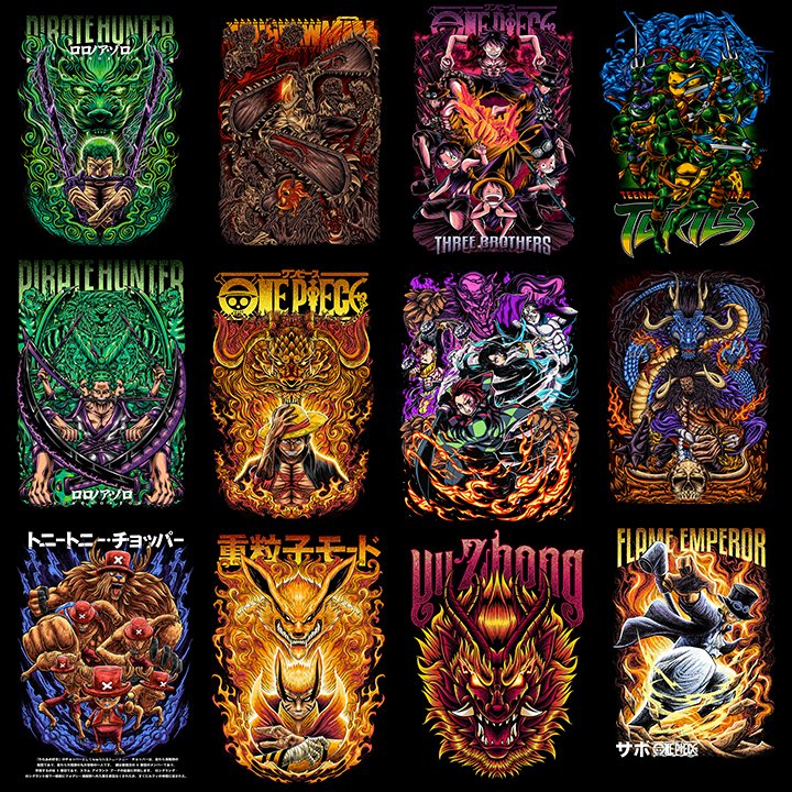 ANIMANIA Designs vol.2 A4 size