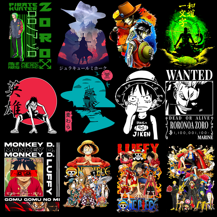 One Piece Designs vol.4 A4 Sheet