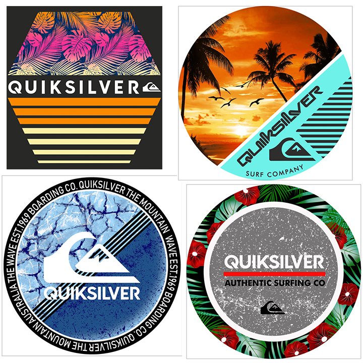 Quick Silver Brand Designs vol.1 A4 sheet