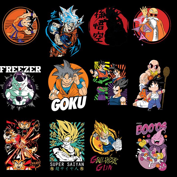 Dragon Ball Designs vol.4 A4 Sheet