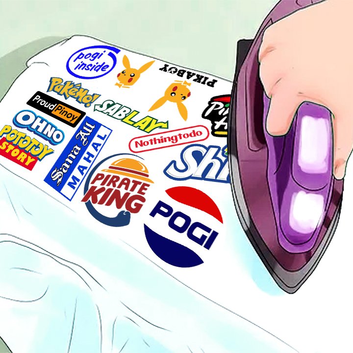 IRON ON Patches 008 Assorted Designs in A4 Sheet