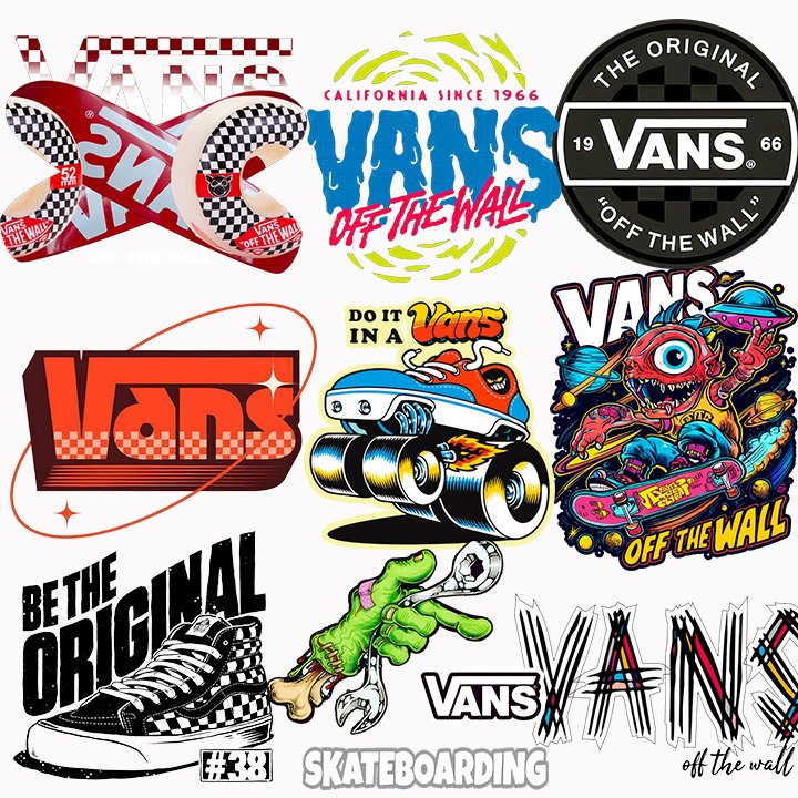 VANS Brand Designs vol.3 A4 Sheet